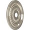Ekena Millwork Cole PVC Ceiling Medallion (Fits Canopies up to 6"), Bright Coat Chrome, 22"OD x 3 1/2"ID x 1"P CMP22COBCR - alternate 4